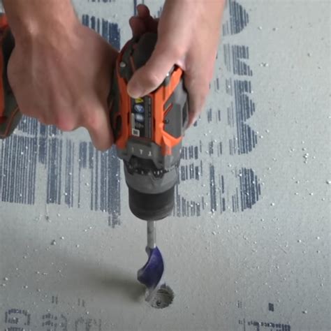 how to cut holes in cement board